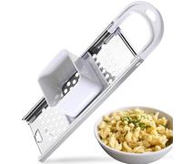 WDEC Utensilio para Pasta Alemana, Utensilios para Hacer Pasta Tradicional Alemana Spätzle, Spätzle Rallador de Acero Inoxidable Ideal para Pelar, Rallar y Cortar Pasta Casera