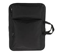 Wdfnexalai 8K Canvas Artist Portfolio Carry Borsa a tracolla per disegno pittura, Nero , 49X36 cm, come descrizione
