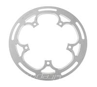 Wdfnexalai BCD130 - Protezione per corona per bicicletta da strada, 52 denti, colore: argento