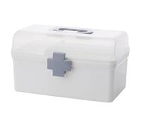 Wdfnexalai Contenitore per medicinali, per primo soccorso, 21,2 x 12 x 12,5 cm