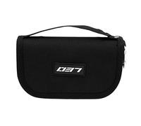 Wdfnexalai Fishhooks Spinner Storage Bag EVA Liner Fishing Lures Spoon Bag, Nero , as description