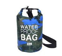 Wdfnexalai Sacca da nuoto subacquea impermeabile resistente all'usura borsa da viaggio monospalla cintura di salvataggio sport acquatici blu mimetico 11,5 x 28 cm, Blu mimetico, 19x40 Cm, 19x40 cm