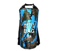 Wdfnexalai Sacca da nuoto subacquea impermeabile resistente all'usura borsa da viaggio monospalla cintura di salvataggio sport acquatici blu mimetico 11,5 x 28 cm, Azzurro Mimetico, 24x72 Cm, 24x72 cm
