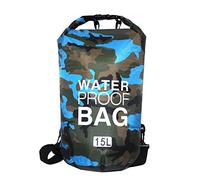Wdfnexalai Sacca da nuoto subacquea impermeabile resistente all'usura borsa da viaggio monospalla cintura di salvataggio sport acquatici blu mimetico 11,5 x 28 cm, Azzurro Mimetico, 23x57 Cm, 23x57 cm