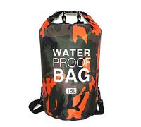 Wdfnexalai Sacca da nuoto subacquea impermeabile resistente all'usura borsa da viaggio monospalla cintura di salvataggio sport acquatici blu mimetico 11,5 x 28 cm, Mimetico Arancione, 23x57 Cm, 23x57