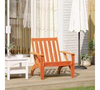 WDGJJFECNMUEHI Adirondack Garden Chair 75x77x77 cm Solid Pine Wood Outdoor Patio Furniture for Backyard, Terrace, Comfortable Rustic Design with High Weight Capacity 110 kg