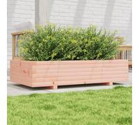 WDGJJFECNMUEHI Fioriera da Giardino in Legno Massello di Douglas 110x60x26,5 cm per Fiori Piante e Orto, Cassone Robust con Ampio Spazio, Ideale per Decorazione Esterno e Balcone, Facile Assemblaggio