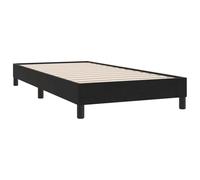 WDGJJFECNMUEHI Giroletto in velluto con base a doghe 100x210 cm Nero