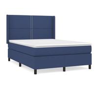 WDGJJFECNMUEHI Molle Insacchettate Testiera Regolabile Blu 140x190 cm