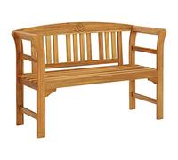 WDGJJFECNMUEHI panchina panchina da esterno plasticaPanchina da Giardino 114 cm in Legno Massello di AcaciaAdatto per giardini, cortili e salotti