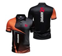 WDGYZZXJ Polo da Uomo con Bottoni 3D per A.k.ra.p.o.VI.c Abbigliamento Sportivo Comodo T-Shirt Morbida Traspirante Stampa Mezza Cuciture Manica Corta.-ZongS||XX_l