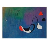 WDHBI HEKA Famoso Joan Miró Wall Art E Poster Joan Miró Stampe Creativo su Tela Pittura Immagini in Stile Moderno per la Decorazione del Soggiorno 60x90cmx1 No Frame