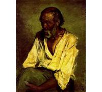 WDHBI HEKA Famoso Pablo Picasso Wall Art Pablo Picasso Tela di Canapa Pittura Il Vecchio Pescatore Stampe Poster in Stile Moderno per Home Decor Picture 35x50cmx1 Senza Cornice