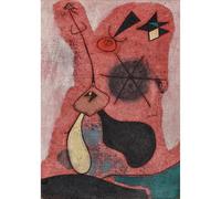 WDHBI HEKA Joan Miro Arte Moderna della Parete Joan Miro Poster Colore Graffiti Pittura su Tela Stampe Joan Miro per Casa Soggiorno Decorazione Immagine 55x75cm Senza Cornice