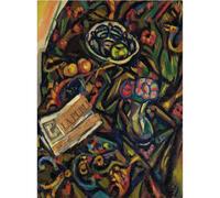 WDHBI HEKA Joan Miro Poster Arte Moderna della Parete Joan Miro Colore Graffiti Pittura su Tela Stampe Joan Miro per Casa Soggiorno Decorazione Immagine 55x75cm Senza Cornice