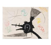 WDHBI HEKA Joan Miró Poster astratti e stampe artistiche da parete moderne creative graffiti tela pittura immagini estetiche per la decorazione del soggiorno 40 x 60 cm x 1 senza cornice
