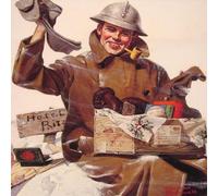 WDHBI HEKA Poster di Norman Rockwell Si Sono ricordati di Me Arte della Parete Pittura su Tela retrò Stampe di Norman Rockwell per Immagini di Decorazioni per la casa 40X50cmx1 Senza Cornice