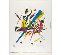 WDHBI HEKA Wassily Kandinsky Poster Arte Murale Moderna Wassily Kandinsky Stampe 《Piccoli Mondi I》 Pittura su Tela per la Decorazione della Parete Domestica Immagine 60x90cm Senza Cornice