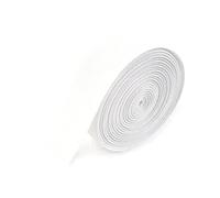 Wdjadp Nastro Elastico da 10-50 mm, 5 Metri, per la Sostituzione della Cintura dei Pantaloni e per Il Cucito Fai da Te Fatto a Mano,Bianco,50 Millimetri