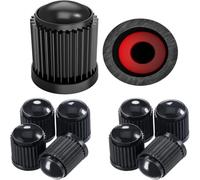 WDJRUIRUI 10 Pezzi Tappi per valvole Auto in plastica per Mini Countryman 2 (II) F60 I 2017-2020, Coprivalvola per Pneumatici con Guarnizione Interna Cappuccio valvola Bici