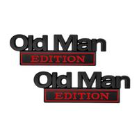 WDJRUIRUI 2 Pezzi 3D Auto Edizione Limitata Logo per Citroen Berlingo Grand PicassoC1 C2 C3 C4 C5 C6 C8.,Adesivo 3D in Metallo per Carrozzeria, Badge Umoristico Personalizzazione Veicoli,黑红