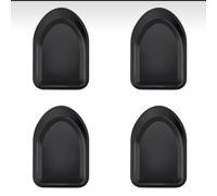 WDJRUIRUI 4 Pezzi Mini Supporti Adesivi ad Altissima per Ford Kuga Titanium/Trend/Cool ab Bj.2020, Tenuta Salvaspazio Ganci Organizzatori Automobile Plastica Nera Adatti