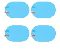 WDJRUIRUI 4 Pezzi Pellicola per Specchietto Retrovisore per Auto per Ford Mustang Fastback/Convertible 6 (VI) Facelift I 2017-2024, Pellicola Anti Appannamento Impermeabile con Rivestimento Nano