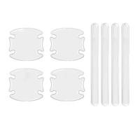 WDJRUIRUI 8 Pezzi Pellicola Protettiva Maniglia Portiera per Citroen AMI Electric 2020-2024,Automobile Vernice Protettive Copri Autoadesive Protezione AntiGraffio Efficace