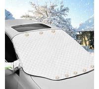 WDJRUIRUI Copri Parabrezza Auto Inverno per Chery JAECOO 7 J7 2023 2024 2025,9 Magnete Copri Vetro Auto Ghiaccio,Antighiaccio per con Copertura Specchietto Retrovisore
