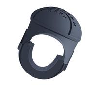 WDJRUIRUI Pomello del Volante per Auto per VW Polo 6/VI | ab bj. 2021-, Materiale in Silicone, Rendendo Lo sterzo Fluido e Senza Sforzo Facile da Installare