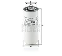 WDK 962/16 MANN-FILTER Filtro carburante per ,ASTRA,IRISBUS,IVECO,KAROSA
