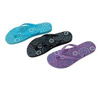 Wdk Partner TN35974-38 Infradito Donna Fiori T38 Assortimento, Multicolore, 1.0000 x 1.0000 x 1.0000 cm