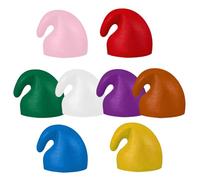 WDKXCN 8 Pezzi Cappelli da Gnomo, Cappelli a Punta in Feltro Colorato, cappelli da Puffo, Divertenti Gnome Hat per Carnevale, Feste in Maschera, Halloween, Feste a Tema