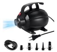 WDKXCN Pompa per Materasso Gonfiabile, 600W Pompa ad Aria Elettrica con 4 ugelli, Pompa Elettrica di Gonfiaggio e Sgonfiaggio per Anello Di Nuoto, Giocattoli, Barche