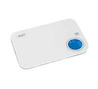 WDLifestyle Linea Tokyo Bilancia Digitale Ultra Slim, Bianco, 16x23x2 cm