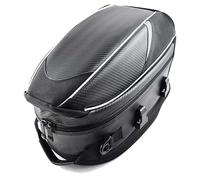 WDMNAO Borsa da Sella per Moto per Triumph Tiger 800 XC 800 XCX XCa XR XRx XRt, Borsa da Coda per Moto, Borsa per Sedile Posteriore per Moto Impermeabile,A WHITELINE