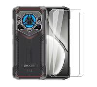 WDMYLFTW Custodia per Doogee Blade 20 Pro + 2 pellicole protettive per display, trasparente, in morbido silicone, flessibile, in TPU (trasparente)