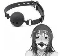 WDONGMING Morbido e Confortevole bavaglio Sportivo in Silicone per Giochi di Ruolo.