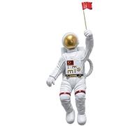WDSOPK Astronaut Wall Decoration, Children's Room Study Decoration Sculpture, Resin Crafts(A)