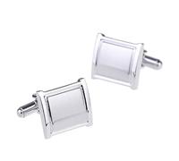 WDSOPK Brushed Geometric Cuff Stud Cuff Links Business French Cuff Links Accessories