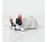WDSOPK Bulldog Corgi Statue Decoration, Shar Pei Statue Sculpture Model, Living Room Bedroom Garden Animal Decorations, Children's, B Gift(B)