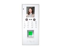 WDSOPK Clocking In Machine MR20 Riconoscimento Viso Controllo Accessi Macchina Password Impronta Digitale Partecipazione Tempo Pacchetto MachineAccess (Argento)