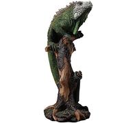 WDSOPK Creative Lizard Sculpture Decoration Desk Decor Statue Ornaments Home Living Room Wine Cabinet TV Craft Decorations 21.5X15X36.5Cm