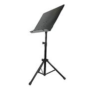 WDSOPK Folding Sheet Music Stand,Stable Music Stand for Keyboard with Tray,Projector Tripod Stand,Height Adjustable,for Sheet Music & Projector Stand(No. 1-100)
