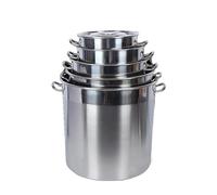 WDSOPK Heavy Duty 50L Turkey Deep Fryer Pot with Punched Basket & Lid, Stainless Steel Stock Pot for Lobster, Crab, Shrimp Cooking - High Capacity Cookware