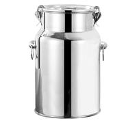 WDSOPK Milk Transport Tanks,Stainless Steel Milk Tanks, Stainless Steel Milk Barrel Milk Can Oil Pot with Sealed Lid Sealed Bucket for Milk, Wine, Water(11L 22X30Cm)