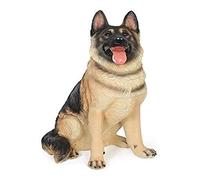 WDSOPK Outdoor Labrador Statue, Resin, Large Garden Lawn Animal Dog Statue, Semi-Manual Craftsmanship, Color: A, Farmhouse Style, Nature And Outdoors Theme, Free-Standing, Smoot(B)