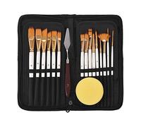 WDSOPK Paint Brushes Set Artist Paint Brush Set Paint Brushes Wood Handles for Creative Body Paint Acrylics Oil Painting Ideal Paint Brush Set(White-One Size)