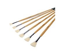 WDSOPK Paint Brushes Set Fan Brushes Painting Oil Painting Beginners Artists Paint Brushes Set 6 PCS Ideal Paint Brush Set
