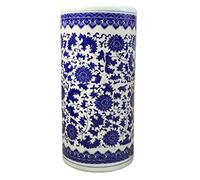 WDSOPK Portaombrelli In Ceramica, Portaombrelli Con Supporto, Vaso Per Ingresso, Interno, Casa, Ufficio, Porta D'Ingresso, Contenitore Per Asciugatura